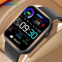 SENBONO 2023 Life3 Men Women Smartwatch Bluetooth Call Sport Fitness Tracker Waterproof Smart Watch Men for IOS Android+BOX