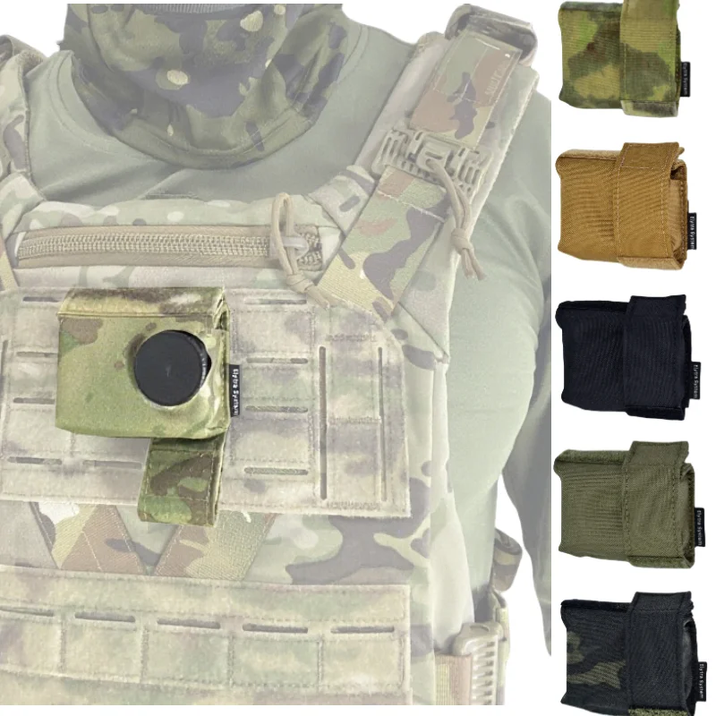 Tactical Style Chest Molle Mounted Action Camera Bag Specifically Designed  Molle Vest Backpack For DJI Action GoPro Pouch
