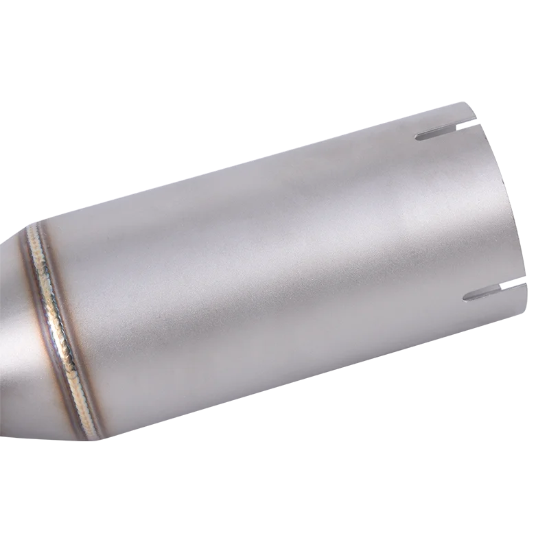 ท่อไอเสียแบบสวมสำหรับ KTM DUKE 125 250 390 SMC R GEN 3 Vitpilen Svartpilen 401 2025 ระบบไอเสียรถจักรยานยนต์ ท่อเชื่อมต่อกลาง ท่อเก็บเสียง