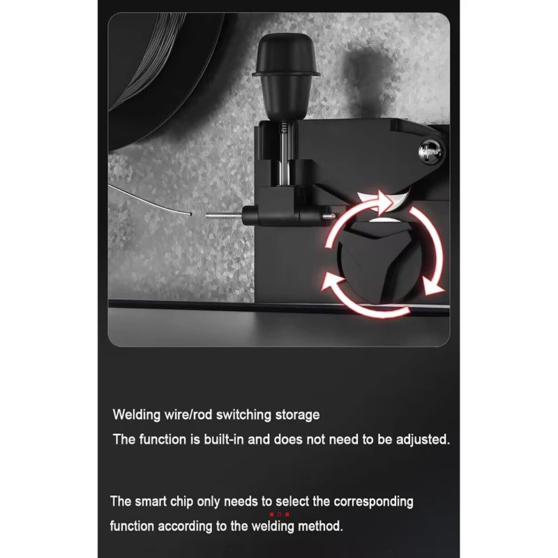 Inverter Capacity Welder 220V Welding Machine Mini Semi-Automatic Welding Machine Gas Free Flux Core Wire