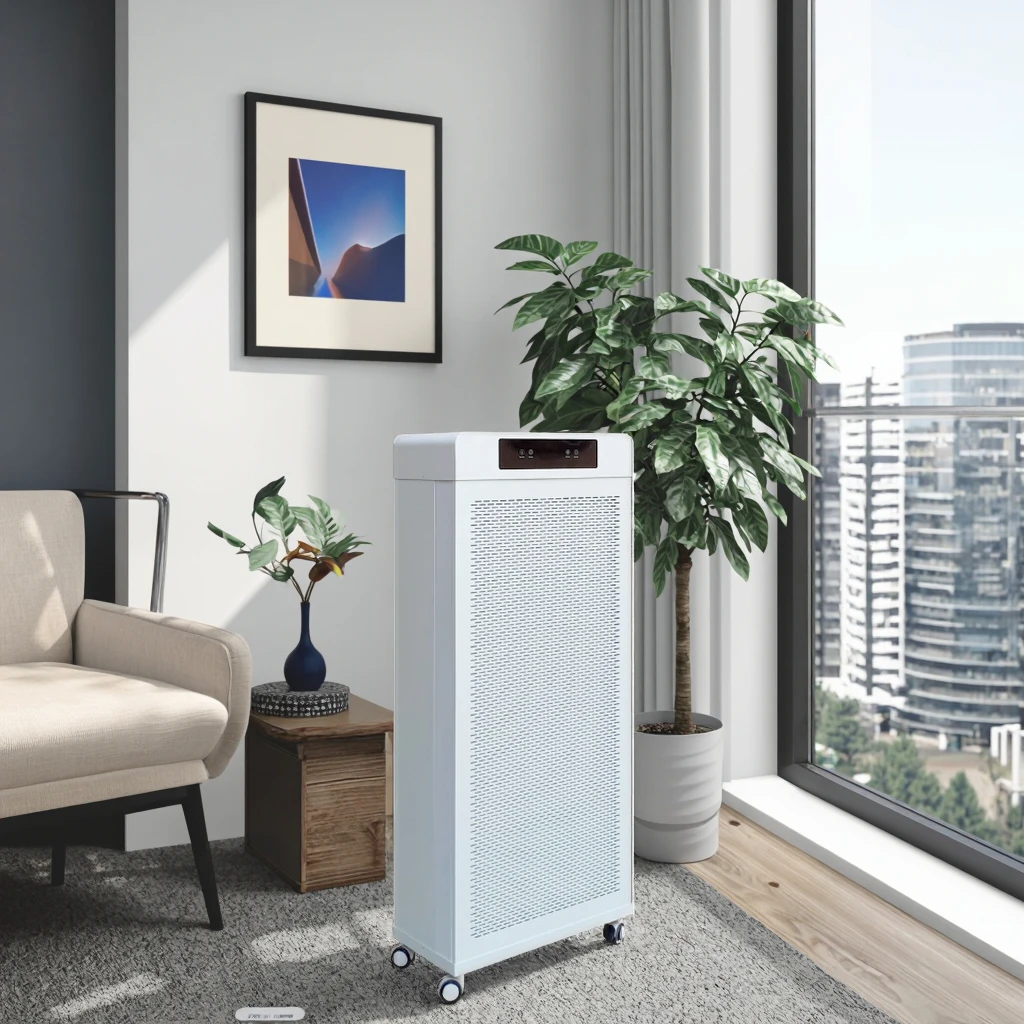 

WiFi Enabled App-Controlled HEPA ULPA Filter Air Purifier CADR 1200 CFM 50 DB 150 Sqm Coverage 3-Year Warranty Portable