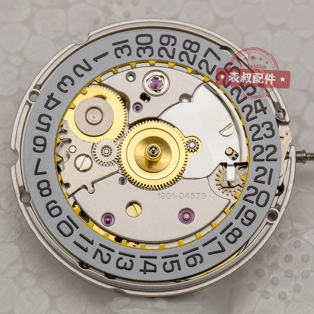 Top ETA 2824-2 Clone Automatic Mechanical Movement Seagull V8 Lettering ST2130 Mod Replacement PT5000 Mechanism Silver/Gold Movt