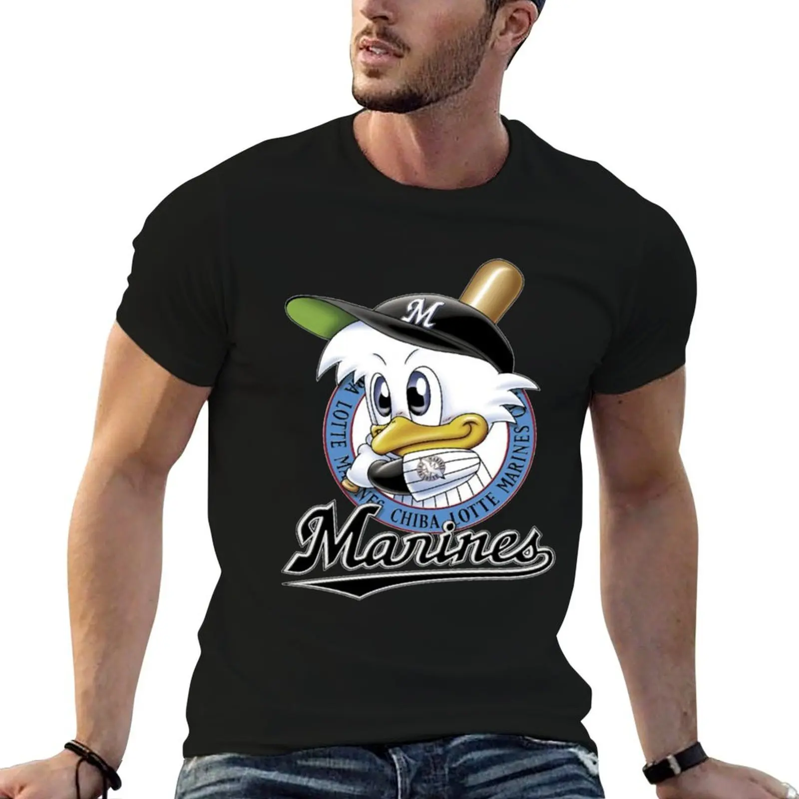 Chiba Lotte Marines T-Shirt vintage graphic tee luxury designer outfits for men