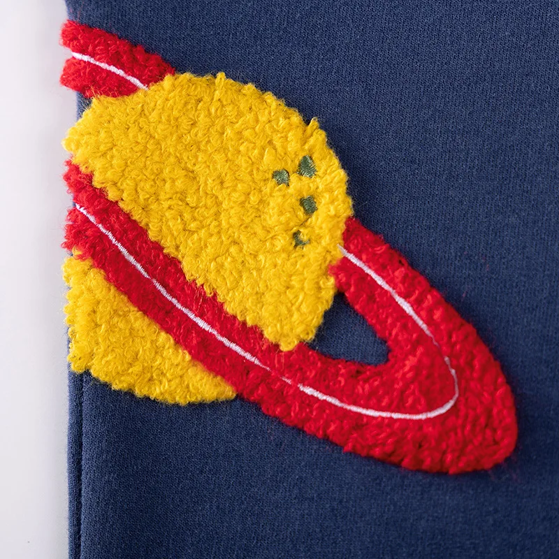 

Boys Sweatshirt Autumn Cartoon Top Space Cartoon Pattern Children's Clothing