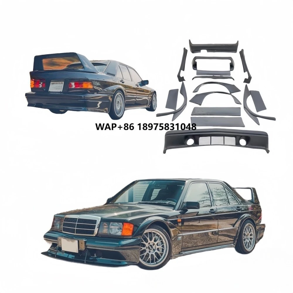 

Автоаксессуары: Комплект расширителей кузова (широкие крылья), передний и задний бамперы, накладки на пороги для автомобилей класса 190EW201EVO II