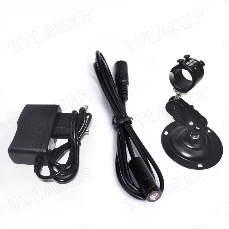 Imagem -05 - Grade Quadrada de Ponto para Corte Módulo Laser Verde Focusável D12 x 45 mm 520nm 10mw 20mw 30mw Livre com Suporte e Adaptador eu