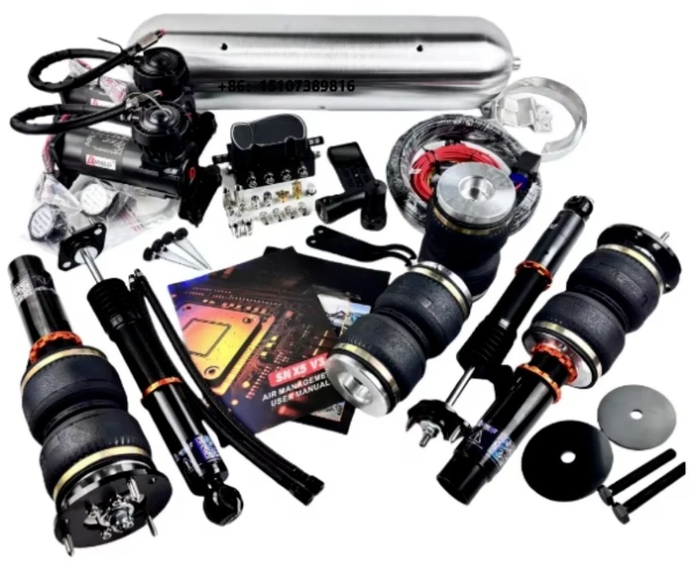 AIRMEXT/F-SNX5-T New Air Suspension FULL KIT/AIRRIDE/Airlift/Pneumatics/Air Management/adjustable Shock Absorber