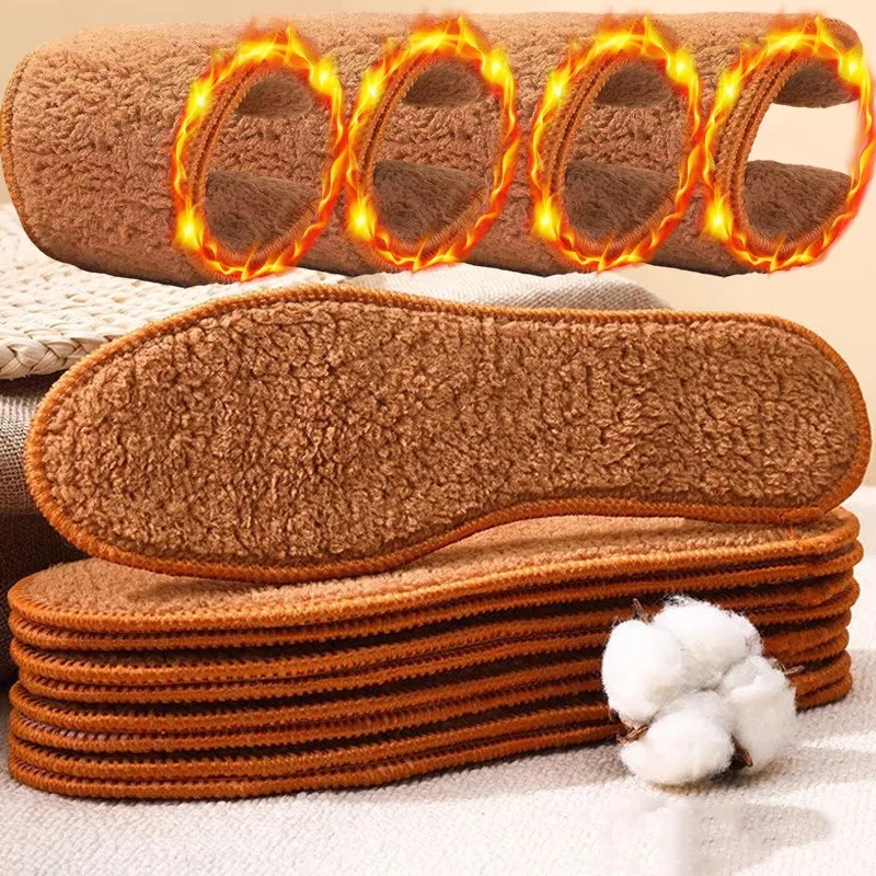 2026 Alas Kaki Musim Dingin Baru yang Tebal, Hangat, Lembut, Bernapas, untuk Perawatan Kaki, Alas Kaki Termal yang Menghangatkan Sendiri, Alas Kaki Wol