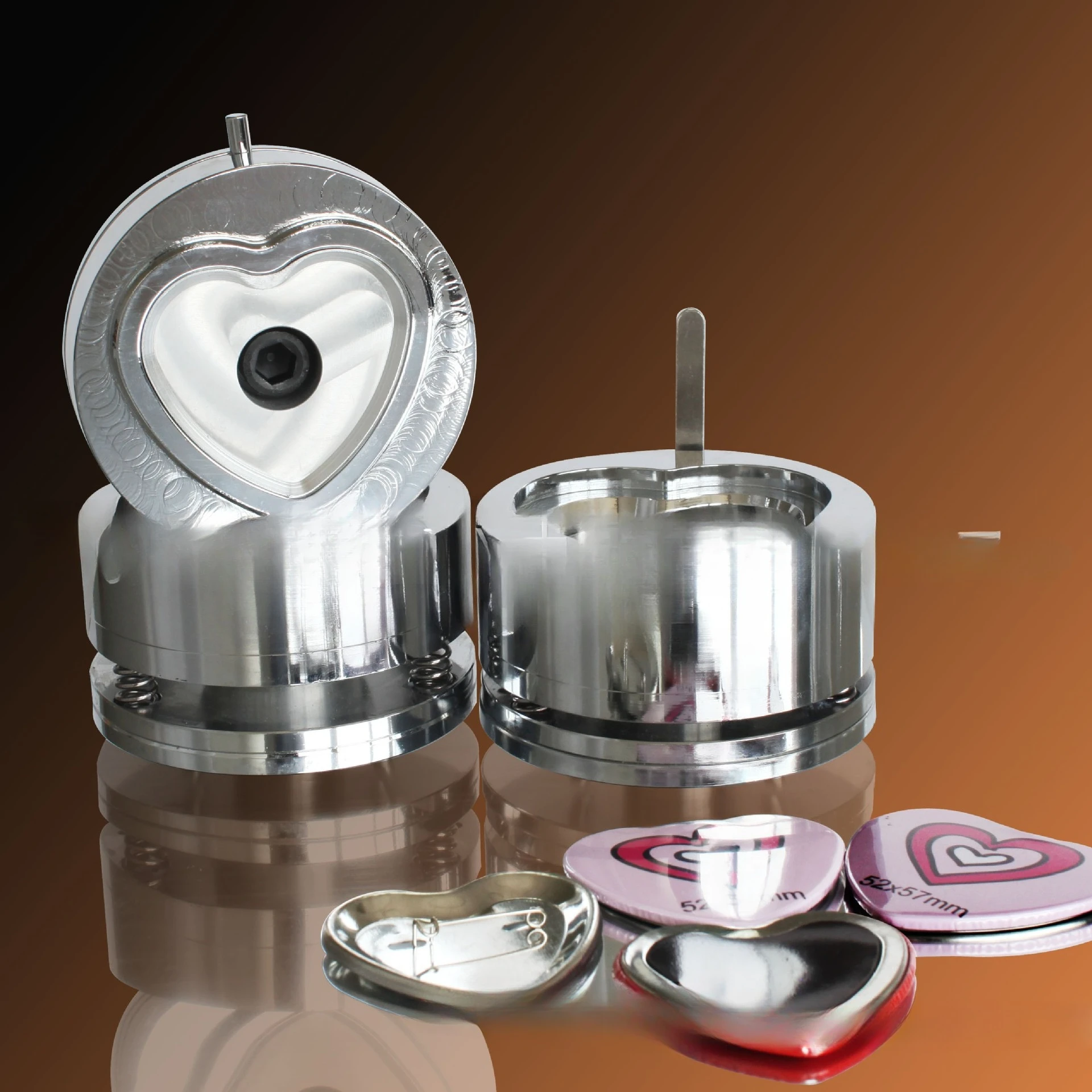 Special mold pressing machine, manual badge quality assurance