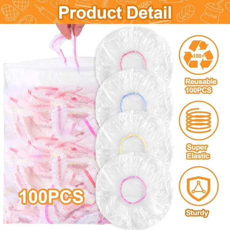 Bread Bowl Covers Reusable Bowl Storage Covers Multi-Purpose Food Cover Keeping Bags Stretchable Wrap Cover For Bakery Home