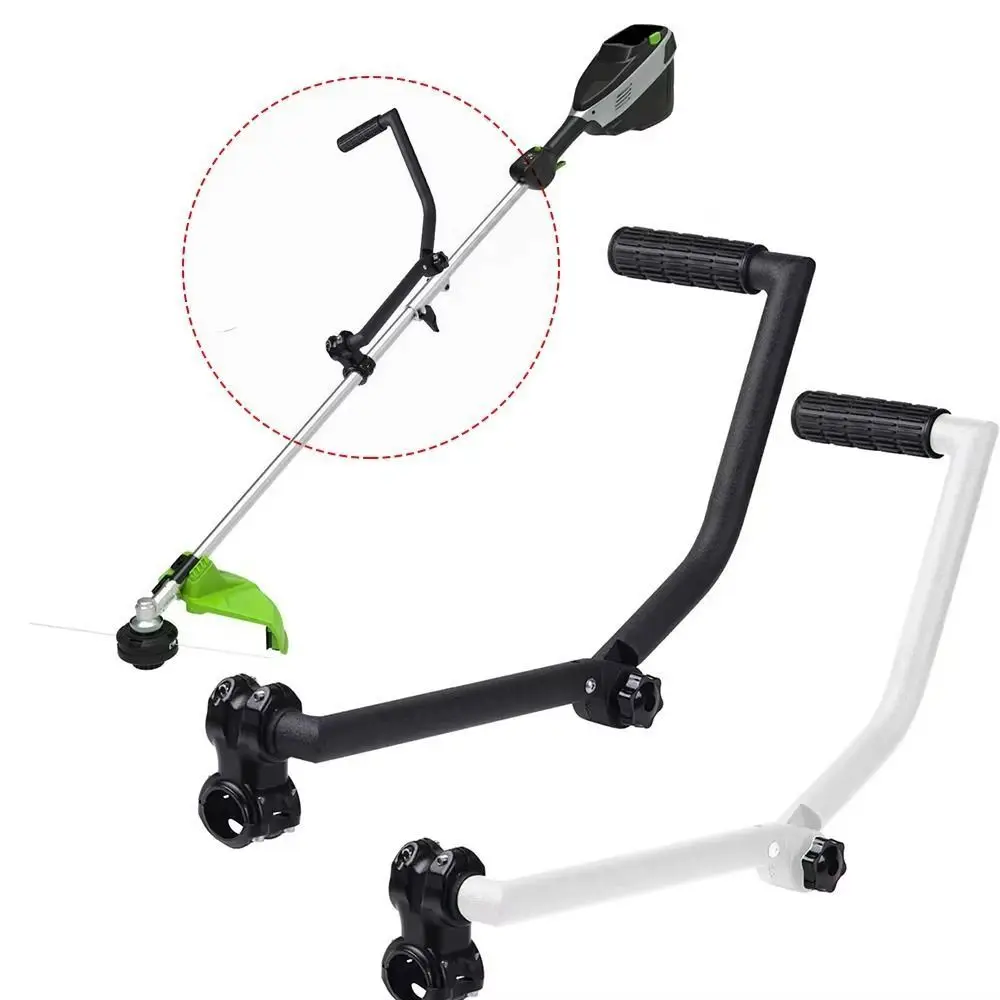 Adjustable Angle Trimmer Grip Weeder Effortless Operation Weed Eater Handle Extension Ergonomic Lifting