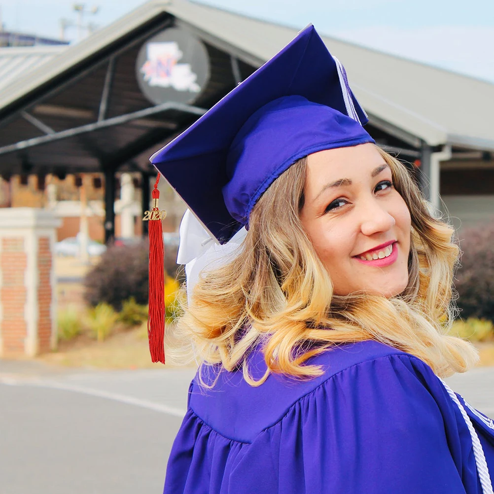 

5pcs 2023 Graduation Tassel Decorative Tassel For Ceremony Keychain Bookmark Gift Tag Golden Color Academic Souvenir