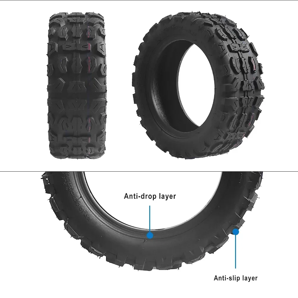 90/65-6.5 Schlauchloser Reifen für Dualtron Thunder Ultra, Kaabo Wolf Warrior 11, Zero 11X und Kugoo G Booster – Detail 7