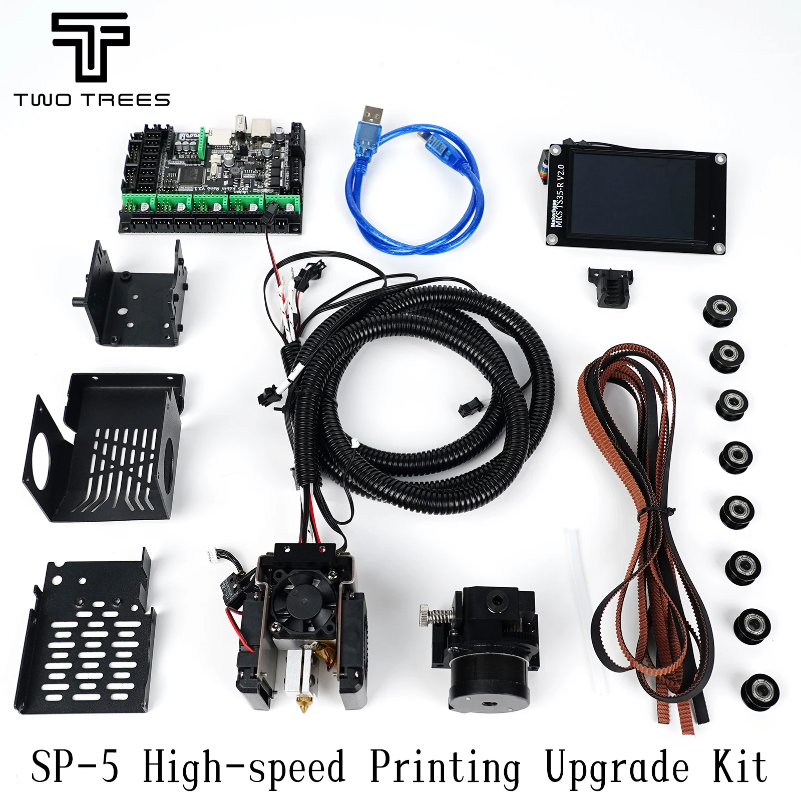 Twotrees 3D Printer SP-5 High Speed Printing Upgrade Kit 350mm/s Short Range Direct Drive Extruder For PLA/ABS/TPU/PETG Filament