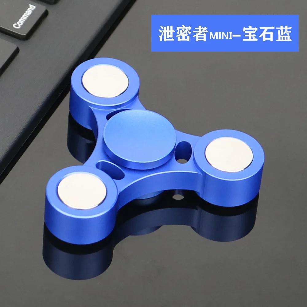Metal Hand Fidget Spinner Pocket Rotating Spinning Top Tip EDC Relieve Stress Relief Toy Anti Anxiety For Children Autism Kids