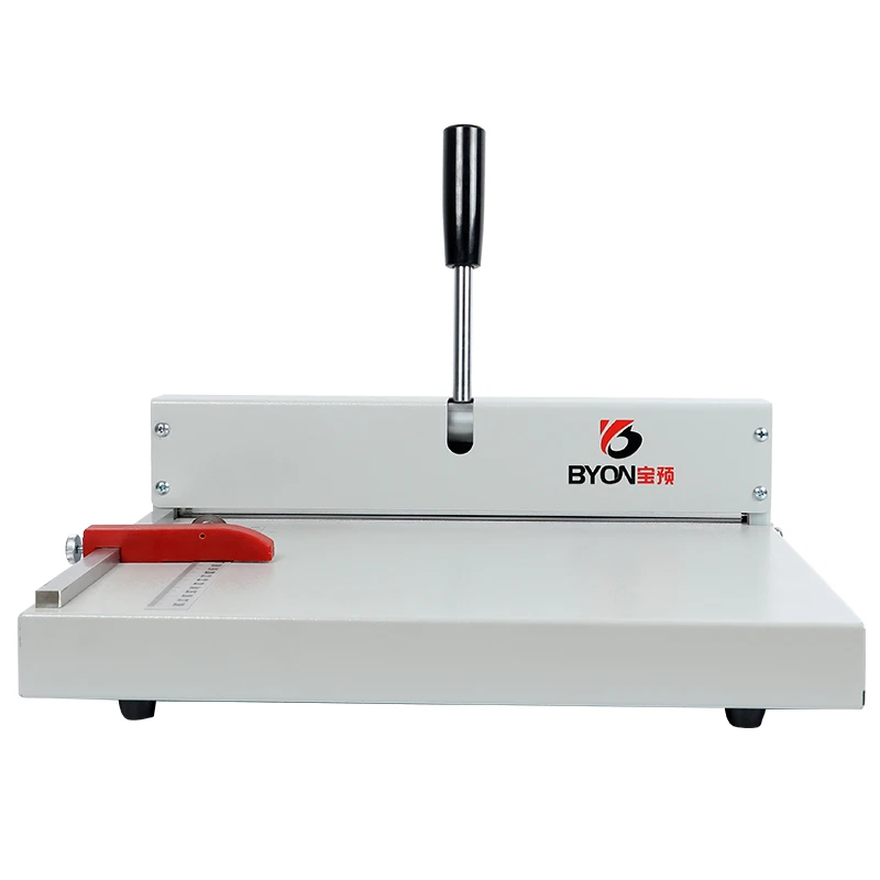 H351 Manual Creasing Machine Big Working Plate Convenient and Labor-Saving Clear Ruler for Home Office Easy to Use