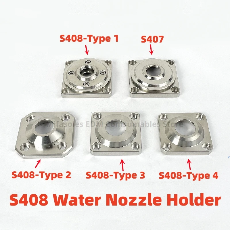 

Sodick EDM Parts Nozzle Guide S408 S407 Upper & Lower Water Nozzle Holder for Sodick AD AQ QG ALN Service wire cut EDM machine