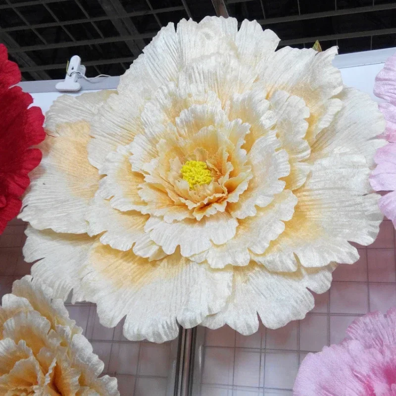 800CM Artificial Large Peony Flower Head Artificial Flower Wedding Decoration Window Display Studio Props Flower Decorations