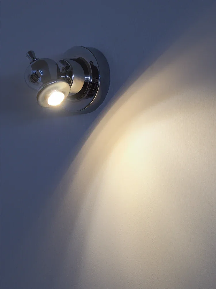 Vintage estilo medieval mini lâmpada de parede, lâmpada sala, prata e branco