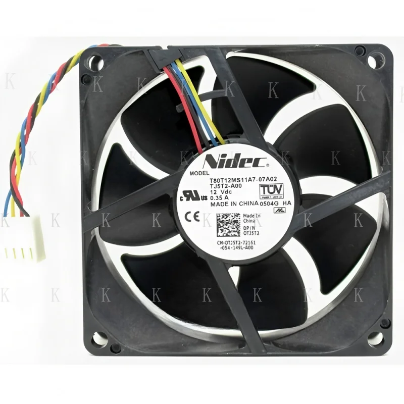 C  FOR  High Quality Cooling Fan T80T12MS11A7-07A02  80*80*25mm 12V 0.35A