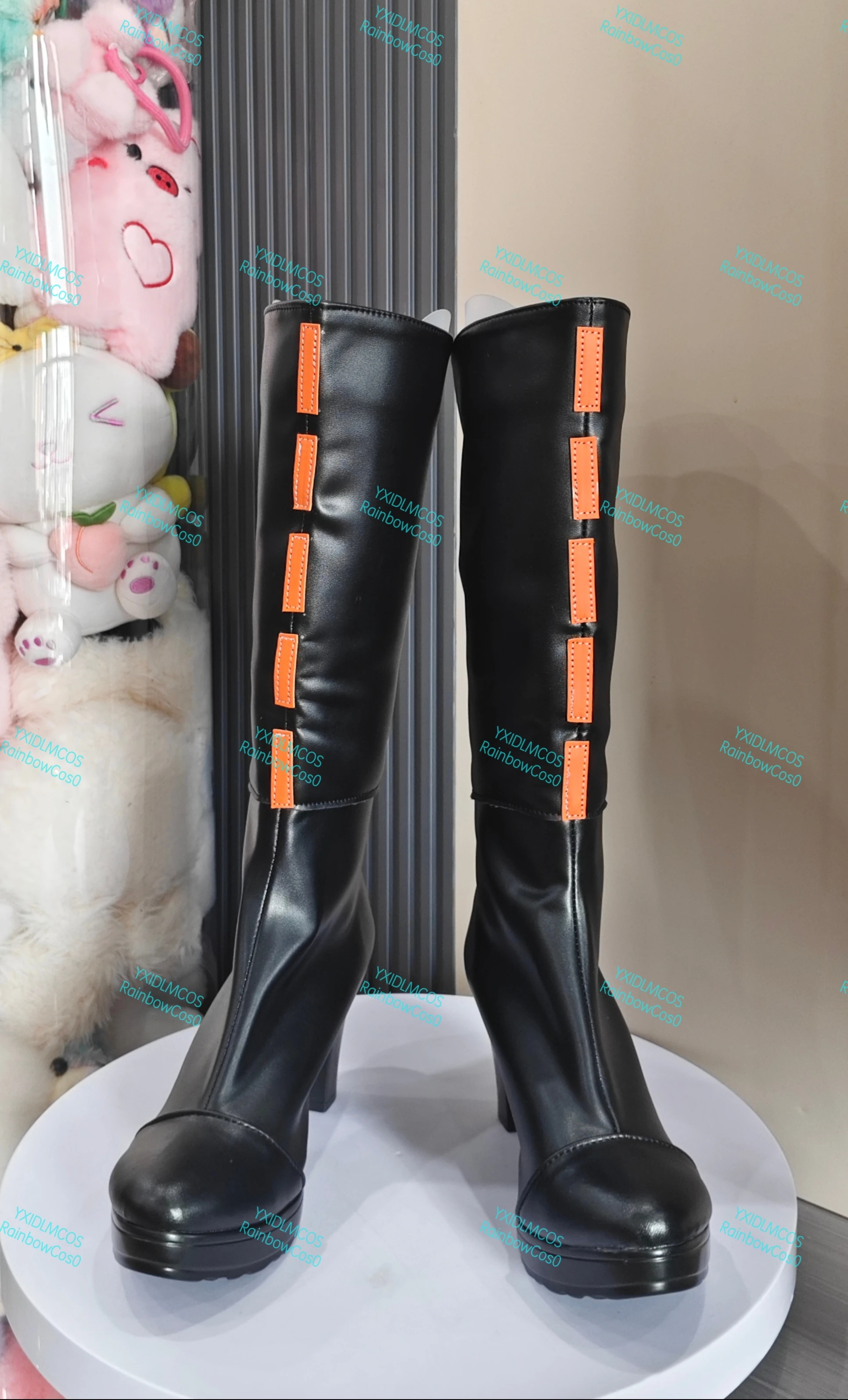 Hero Academia Boku no Hero Akademia Midnight Nemuri Kayama Cosplay Shoes Boots Game Anime Halloween RainbowCos0 W1514