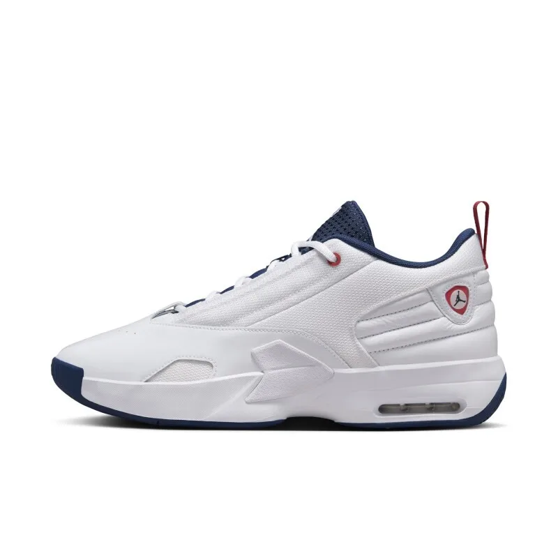 

Nike's New Shock-Absorbing, Wear-Resistant, Strong Support Men's Basketball Shoes Jordan Max Aura 4, Comfortable and Simple Training Low-Top Basketball Shoes, Stylish and Versatile Midnight Navy Color Casual Basketball Shoes, Court Essential Fq8298-100
