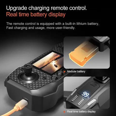 Xiaomi Mijia M6 ड्रोन 8K प्रोफेशनल HD कैमरा ड्रोन 5G वाईफ़ाई FPV वीडियो 4k UAV स्क्रीन रिमोट कंट्रोल RC क्वाडकॉप्टर ड्रोन के साथ 10 best sales एम6 प्रो - №2