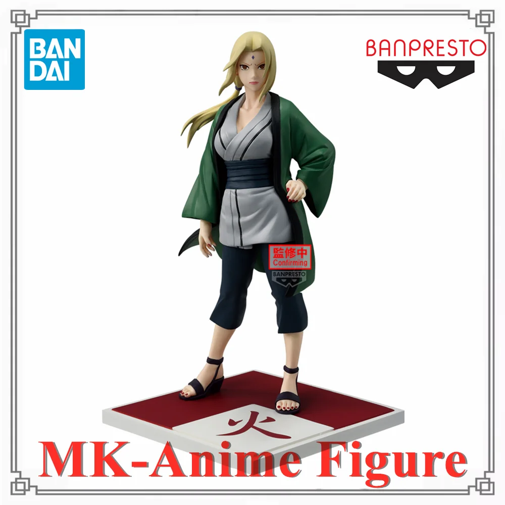 Original Banpresto BANDAI Naruto Tsunade Naruto: Shippūden Anime-Figuren Actionfigur Actionfigur PVC-Spielzeug