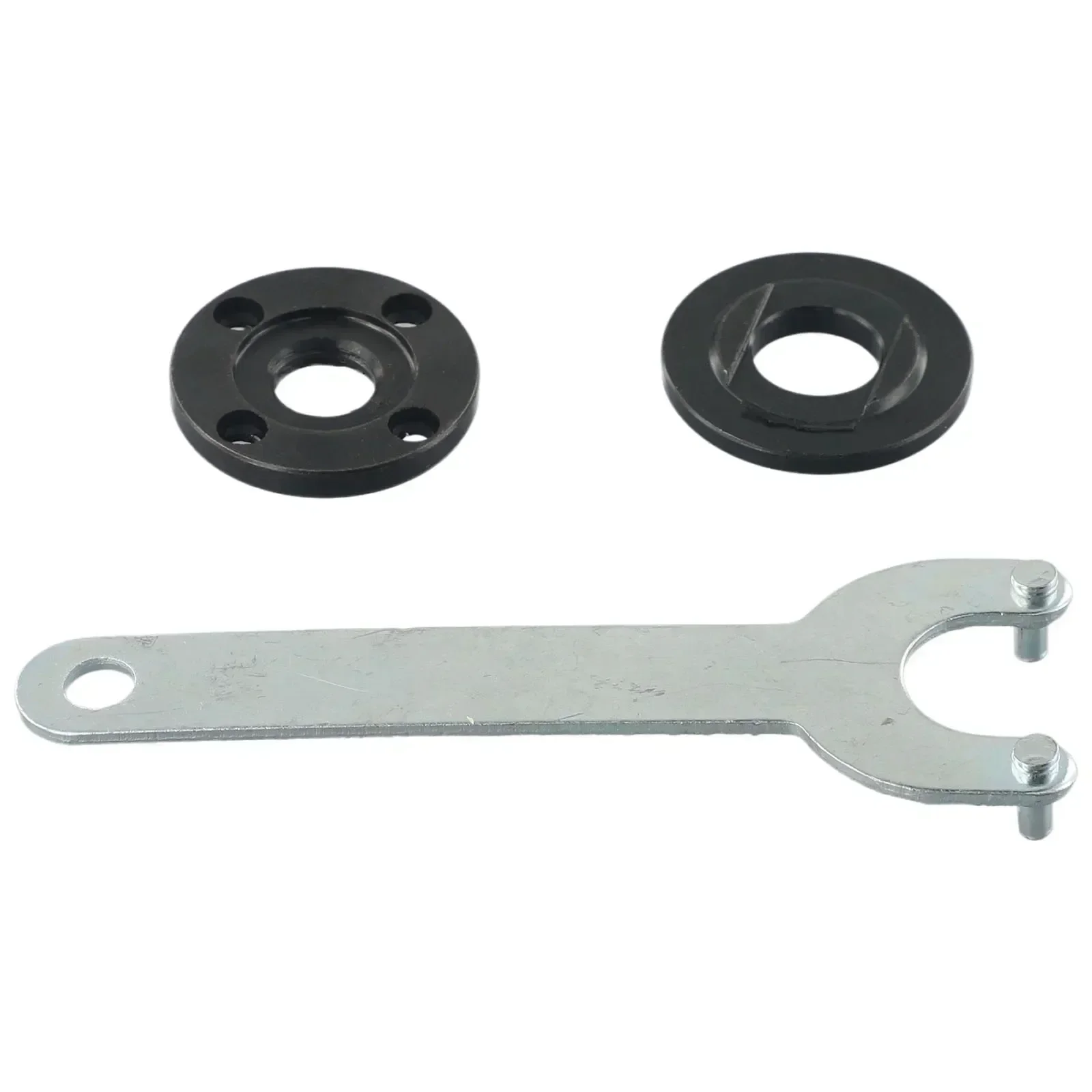 

M14 Thread Replacement Angle Grinder Inner Outer Flange Nut Set Tool With Wrench 2* Flange Nut Set Tools 1* Wrench