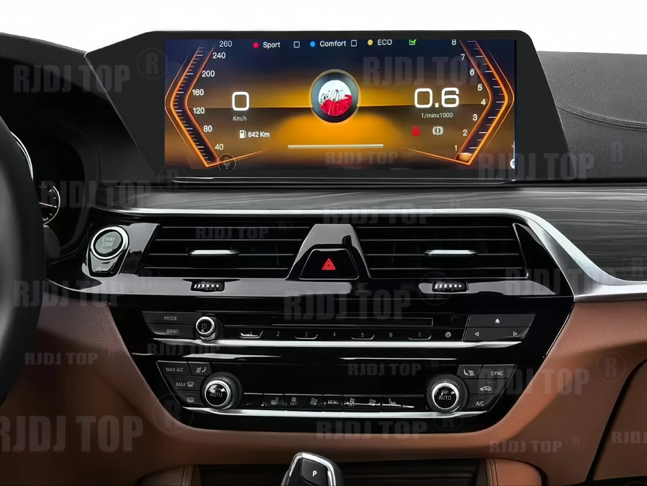 Android 14 For BMW 5 Series 2018 EVO System G30 Carplay Car Stereo Radio Screen Auto Radio Player Car GPS Navigation Head Unit