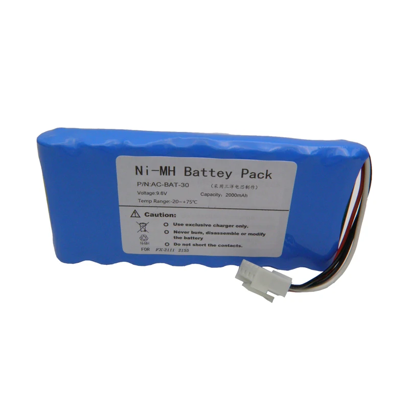 1pce 8-HRAAFD 9.6V FX-2111 FCP-2155 Lithium Battery Pack