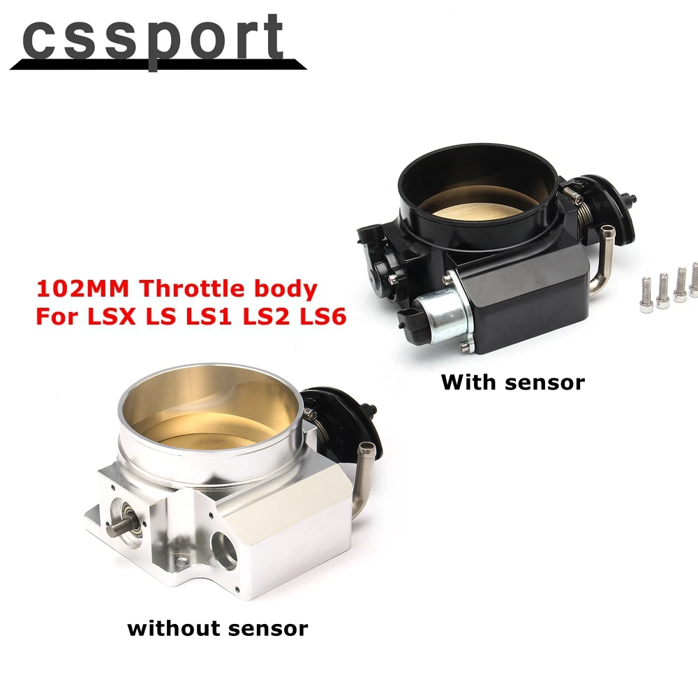 

102mm Throttle Body Intake Manifold Plate Assembly with Sensor Throttle Body For LS1 LS2 LS3 LS6 LSX Car Accessories