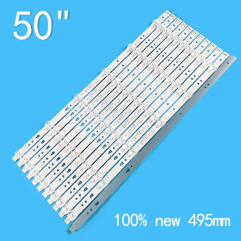 New 12PCS/lot 6LEDs For 50