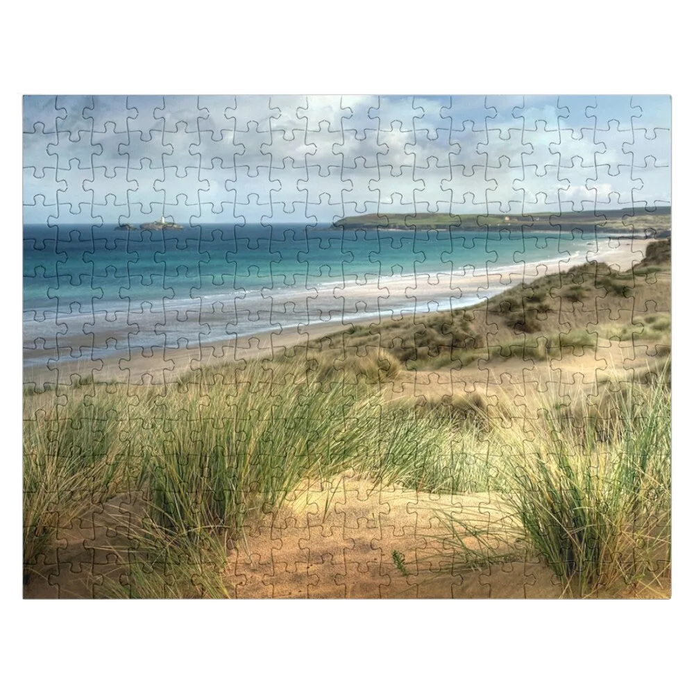 

Sand Dunes at Hayle Cornwall looking towards Godrevy Lighthouse Jigsaw Puzzle Accessories Models Gunpla Custom Kids Toy