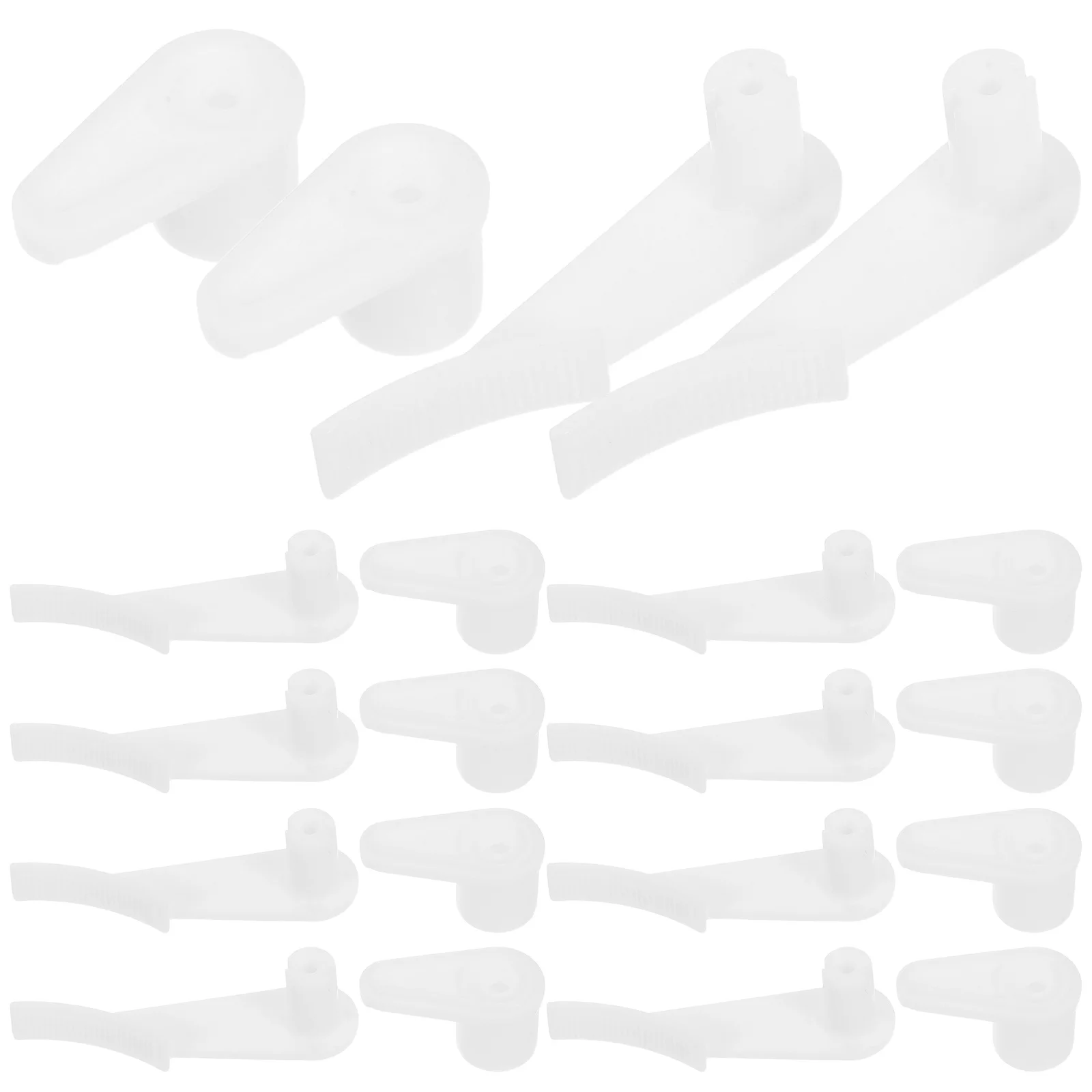 

50Pcs Ceiling Light Clips Plastic Lamp Shade Holder Parts LED Ceiling Lamp Fixings for Bedroom Living Room Lighting Fixture