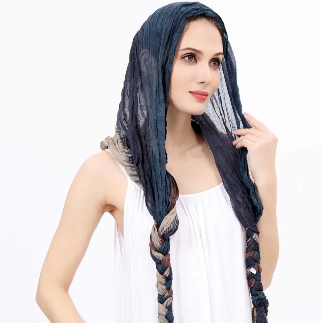 

New Arrival Headwear Pre Tied Head Scarf for Women Lightweight Beanie Hat Cover Cap Headwraps