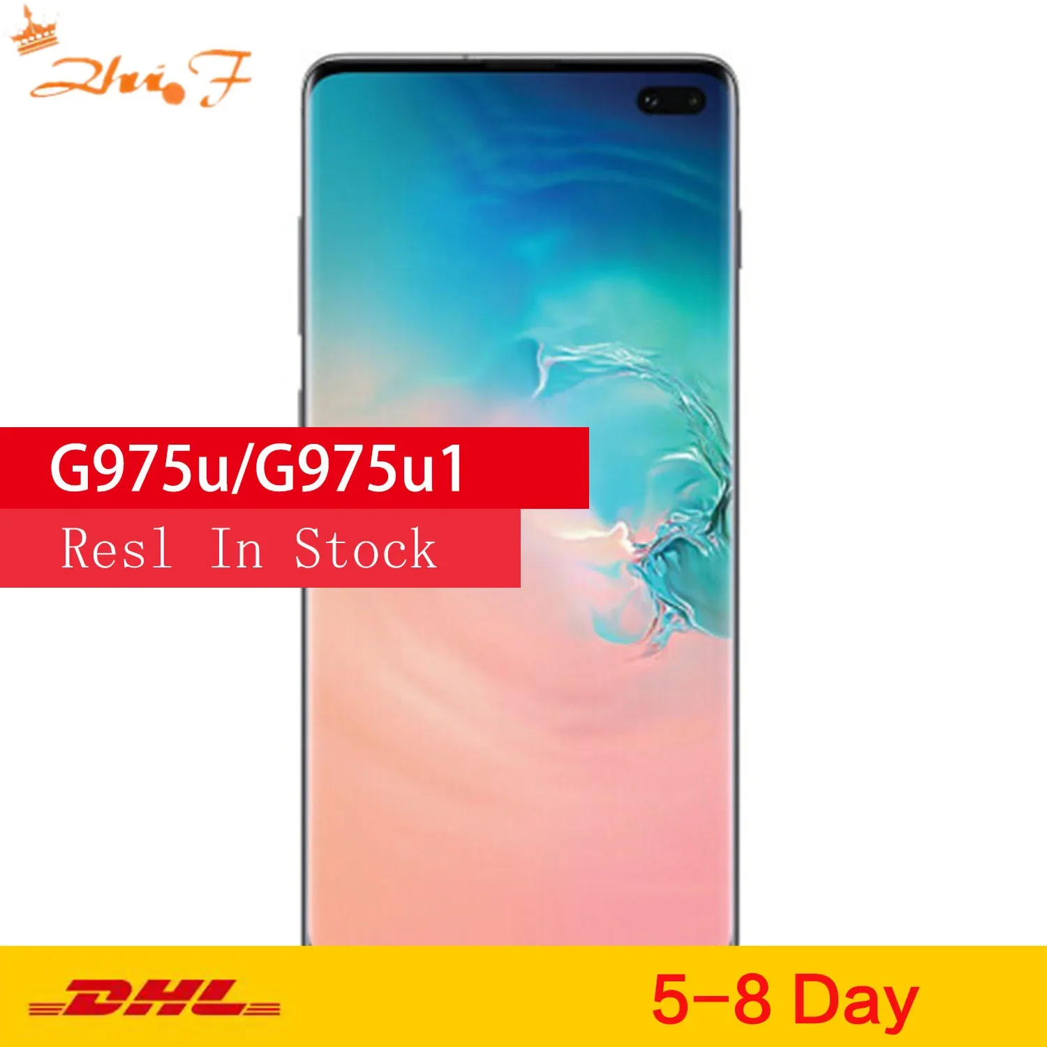 Samsung Galaxy S10+ g975u G975U1 S10 Plus 8GB RAM 128/512GB ROM Mobile Phone Snapdragon 855 Octa Core 16MP&Dual 12MP