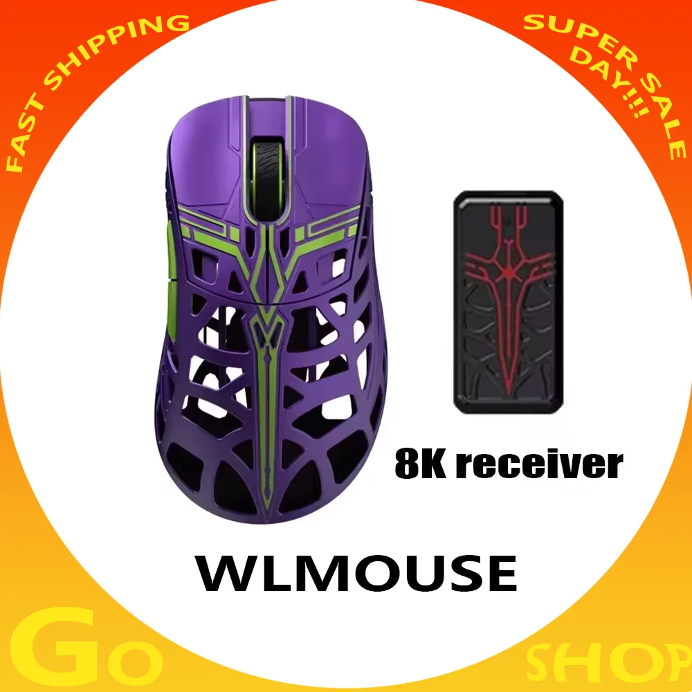 

Wlmouse Wanling Sword X Mouse 8k Dual Mode Wireless Magnesium Alloy Gaming Mouse Paw3950 Sensor Office Pc Gamer Accessories Gift