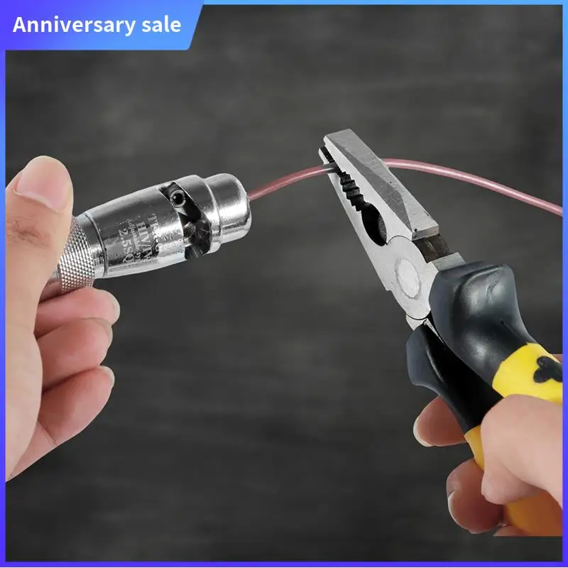 

A75P-Wire Stripper, Cable Twisting Stripping Tool With Wrench, Wire Stripper Cutter Tool