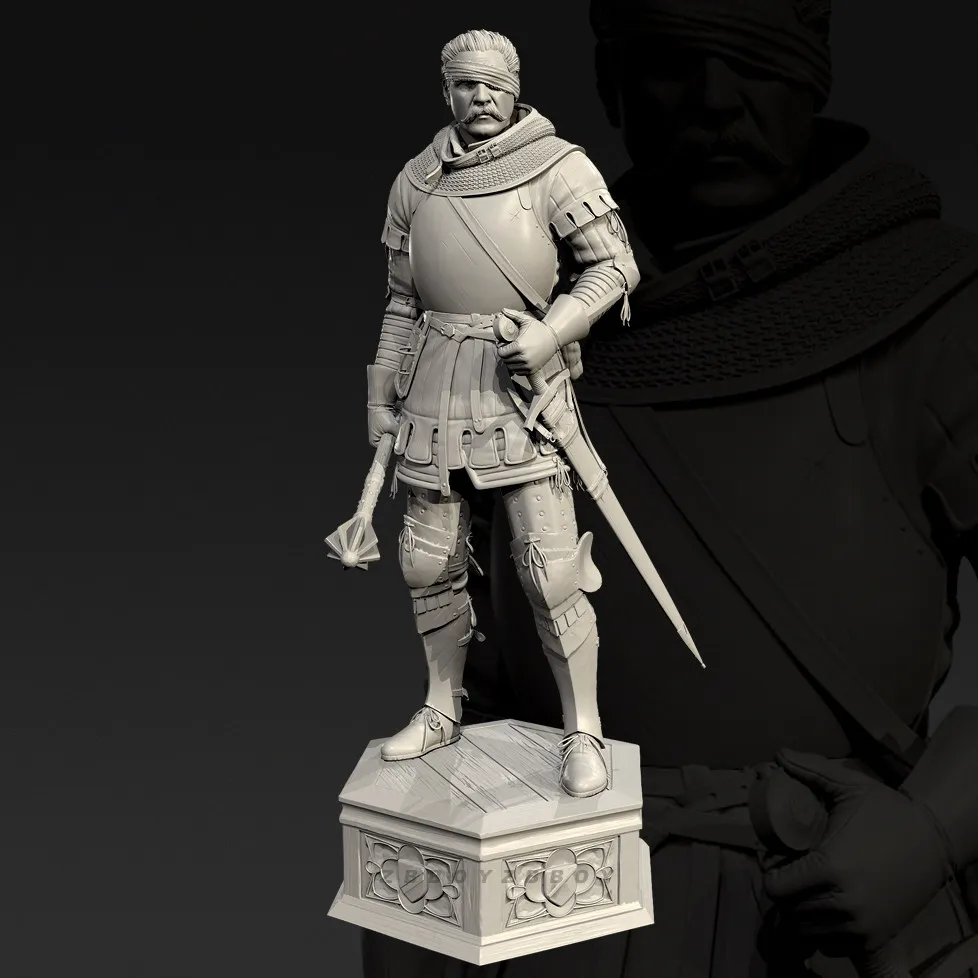 

Фигурки людей из смолы, высотой 38 мм, 50 мм, 75 мм, бесцветные, для самостоятельной сборки (3D-печать) TD-7702/3D