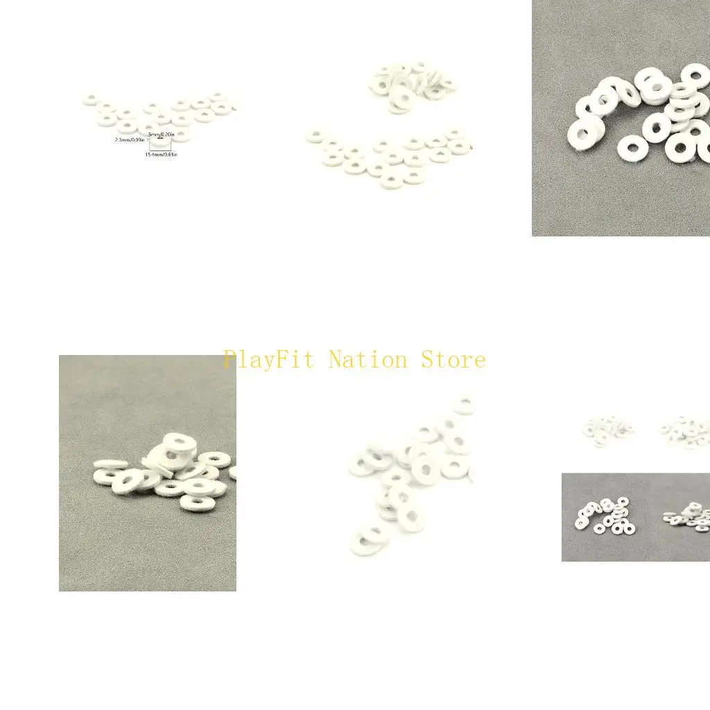 

242F Trumpet Washers Pad, 20Pcs Trumpet Valves Felt Washers Cushion Pad Brass Trumpet