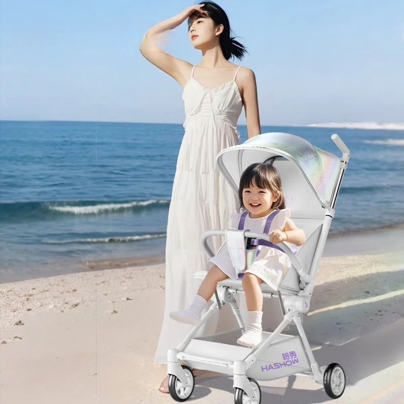 

Pocket Stroller X3 Compact Foldable Dual Bar Anti-Tip Travel Friendly with Parent Organizer Compact Design Ultra-Lightweight