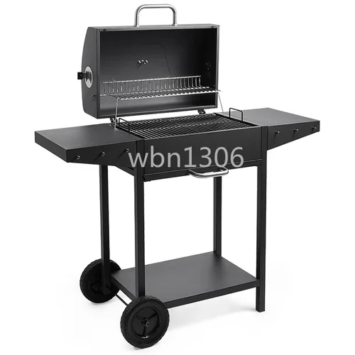 Grill à Charbon de Bois pour Jardin Américain, Outils et Fournitures pour l'Extérieur