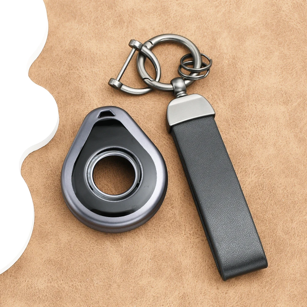 Gun Grey TPU Auto Keyless Shell Fob Car Smart Key Case Cover For Harley Davidson Indian 883 X48 1200 Street Glide Accessories