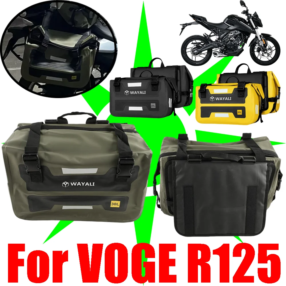 

Для мотоциклов VOGE R125, 125R, 125 R, Brivido 125: Быстросъемная водонепроницаемая сумка-кофр для багажа на сиденье