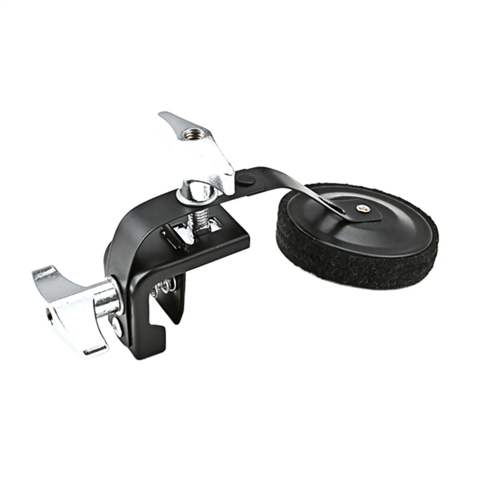 Metal Drum Damper Mute External Clamp for Snare Drum Tone Control Accessories for Noiseless Drum Performance