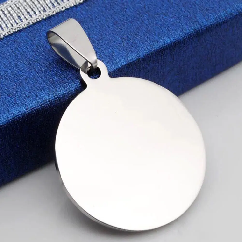 

6 шт., подвески для собачьих бирки из нержавеющей стали, пустые металлические бирки, принадлежности для рукоделия, незавершенные штампованные заготовки для ожерелий, брелки