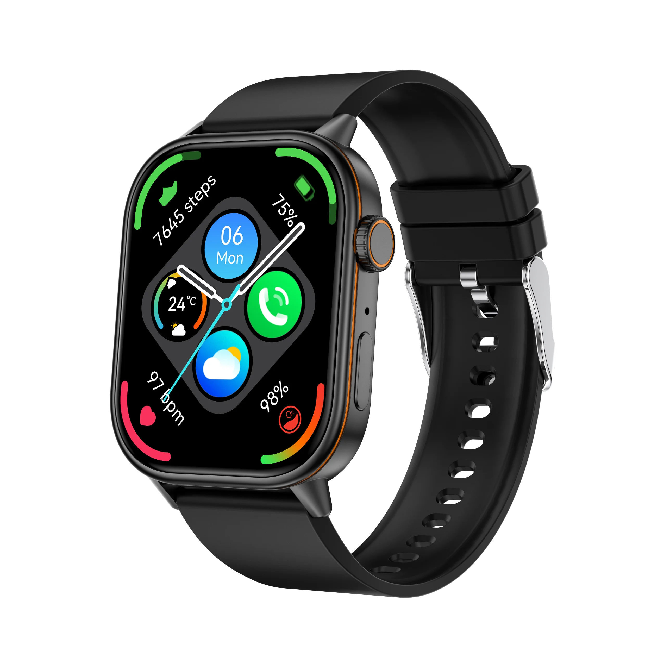 2026 2.01 inch For Women Outdoors GPS Smart Watch BT Call HD AMOLED Compass 420mAh 178+Sport Mode Waterproof Bracelet Smartwatch