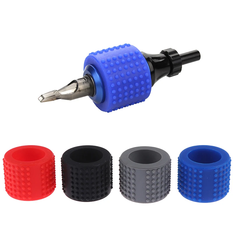 

Silicone Soft Tattoo Grip Cover 25mm Tattoo Machine Pen Grip Handle Cover Skid Resistance