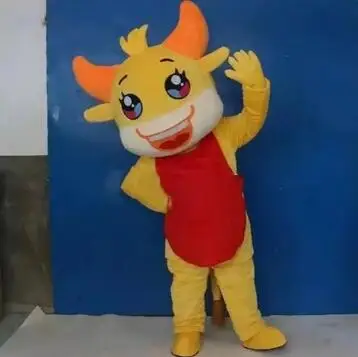 جديد الكبار الساخن بيع الكرتون الماشية التميمة حلي عيد الميلاد ملابس تنكرية للهالوين زي التميمة السفينة حرة